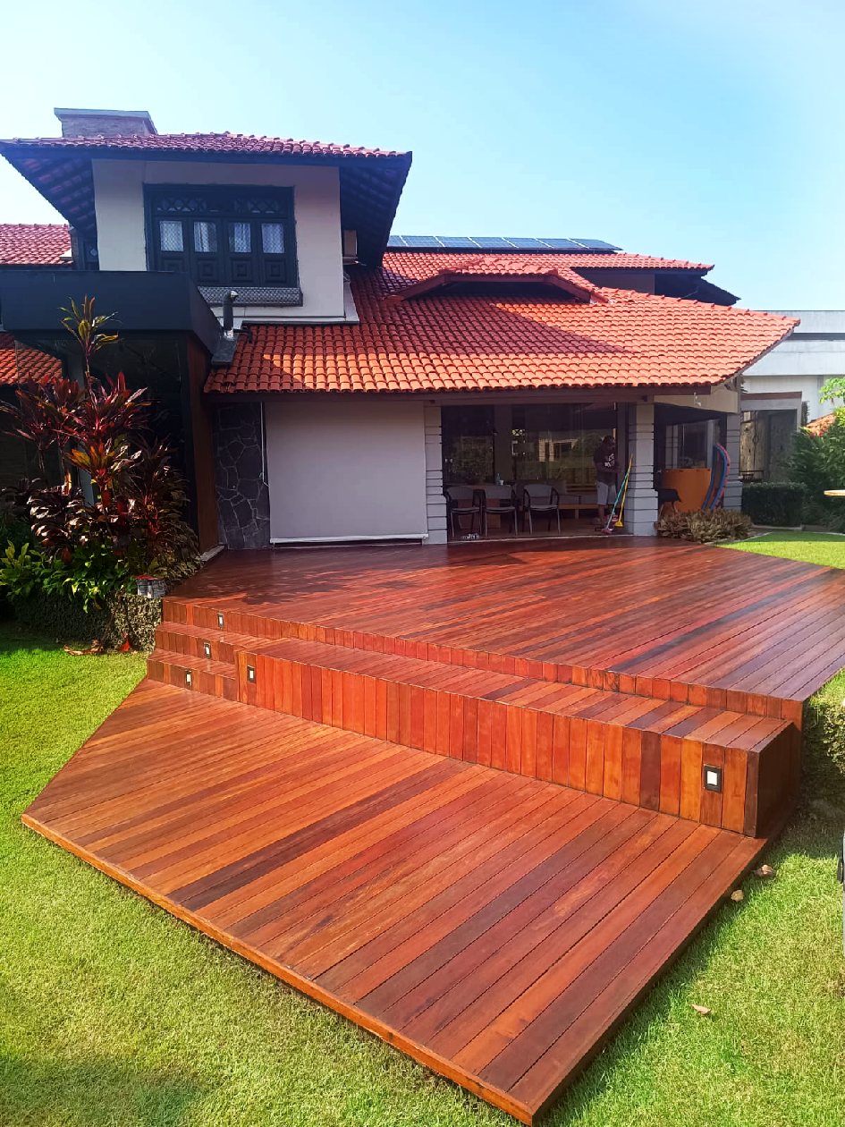 Deck de jatobá